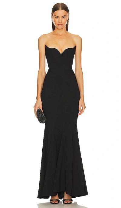 Michael Costello X Revolve Billie Gown In Black