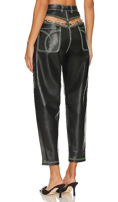 Hardware Ldn Booty Babe Leather Trousers In Black