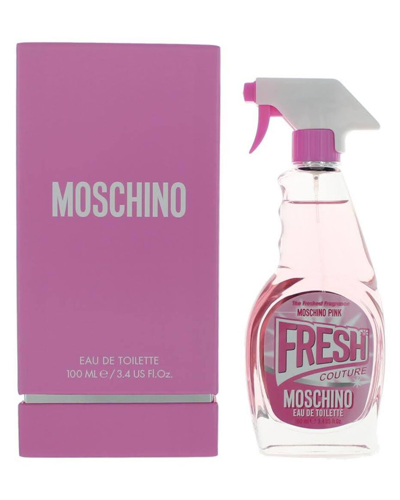 Moschino Women's 3.4oz Fresh Pink Couture Edt Spray