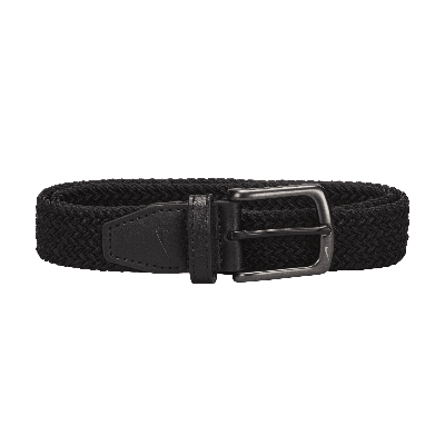 Nike Kids' Stretch Woven Golf Belt In Black