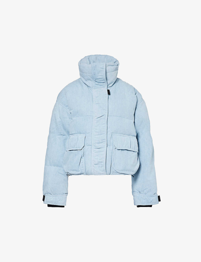 AGOLDE AGOLDE X SHOREDITCH SKI CLUB NOVA DENIM JACKET