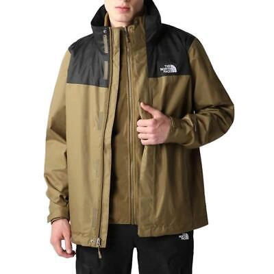 Pre-owned The North Face Herrenkleidung Jacke Nf00cg55wmb M Evolve Ii Tri Jkt Grün