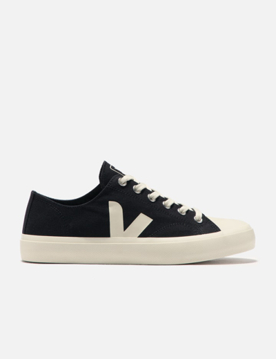 Veja Wata Ii V-logo Canvas Low-top Trainers In White