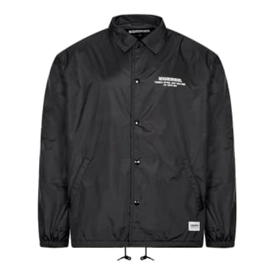 Neighborhood Windbreaker Jacket In Black