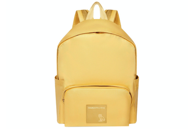 Pre-owned Ovo Heavyweight Backpack Amber Yellow