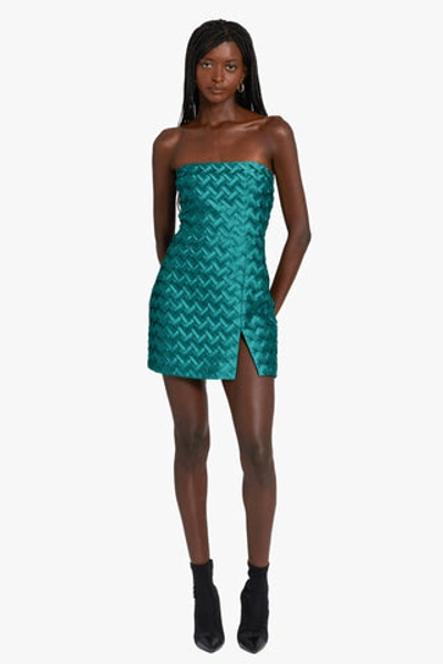 Amanda Uprichard Arely Dress In Green | ModeSens