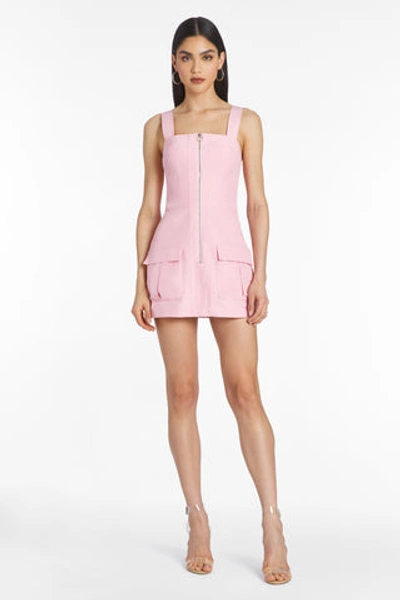 Amanda Uprichard Gage Dress In Pink