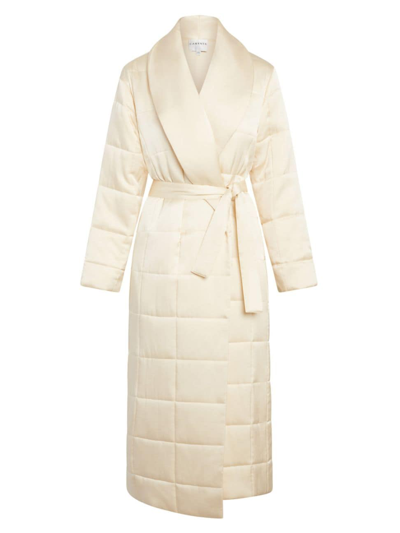 Careste Women's August Quilted Jacket In White