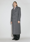 Eytys Genesis Double-breasted Coat In Grey