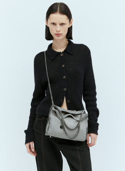 Stella Mccartney Falabella Mini Handbag In Grey