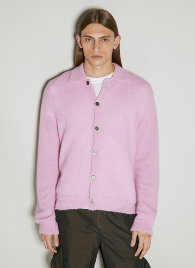 OUR LEGACY EVENING POLO KNIT CARDIGAN