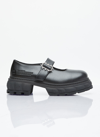 Viron Virón Impulse Buckle Strap Mary Jane Pumps In Black