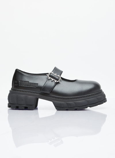 Viron Virón Impulse Buckle Strap Mary Jane Pumps In Black