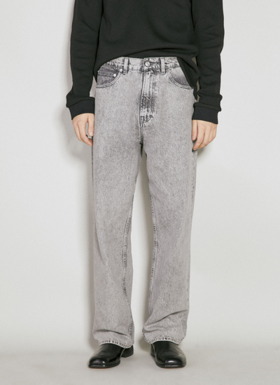 Our Legacy Third Cut Straight-leg Jeans In Attic Wash Denim