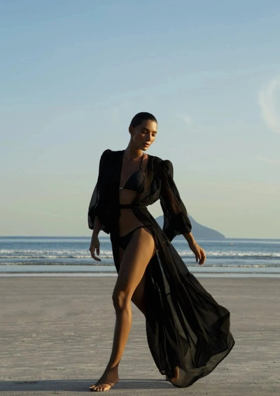 Arya Beachwear Cover Up Black