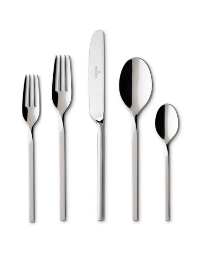 Villeroy & Boch New Wave 5-piece Place Setting In Silver