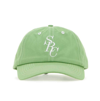 SPORTY AND RICH SPORTY & RICH LOGO EMBROIDERED CURVED PEAK CAP