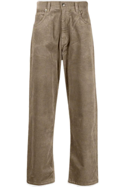 Société Anonyme Baggys Corduroy Straight-leg Trousers In Brown