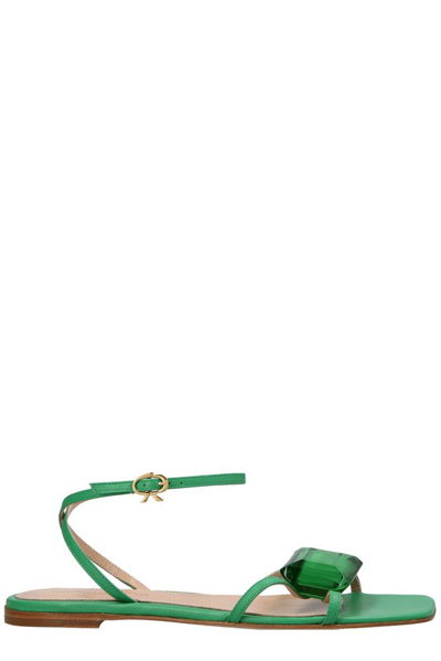 Gianvito Rossi Jewel In Green