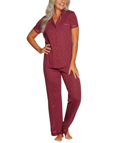 Cosabella Bella 2pc Top & Pant Pajama Set In Multi