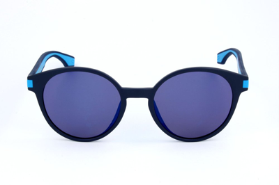 Marc Jacobs Eyewear Round Frame Sunglasses In Blue