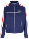 SPORTY AND RICH SPORTY & RICH LOGO EMBROIDERED ZIP