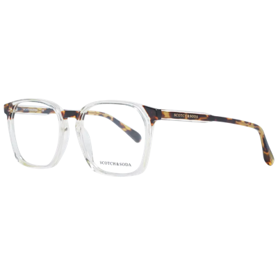 Scotch & Soda Transparent Men Optical Frames In White