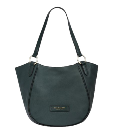 The Bridge Green Hobo Bag