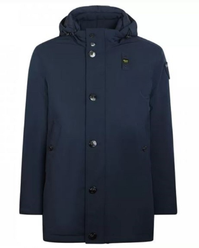 Blauer Long Blue Parka