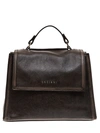 ORCIANI SVEVA SMALL IN ANTIQUED MUD LEATHER