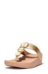 FITFLOP FITFLOP METALLIC MEDALLION FLIP FLOP