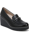 Soul Naturalizer Achieve Womens Padded Insole Slip On Loafer Heels In Multi