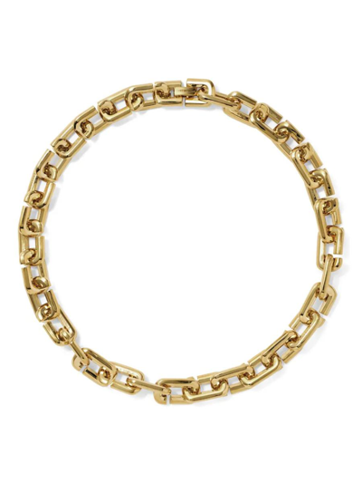 Marc Jacobs The J Marc Chain-link Necklace In Gold