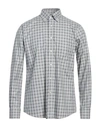 Mirto Man Shirt Light Grey Size S Cotton