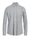 Mirto Man Shirt Light Grey Size S Cotton In Grey