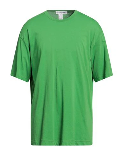 Comme Des Garçons Shirt Man T-shirt Acid Green Size Xl Cotton