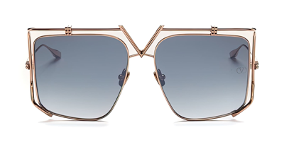 Valentino V-light - Rose Gold Sunglasses