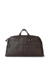 ORCIANI MICRON LEATHER BAG WITH SHOULDER STRAP