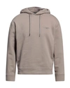 Emporio Armani Man Sweatshirt Dove Grey Size Xl Cotton