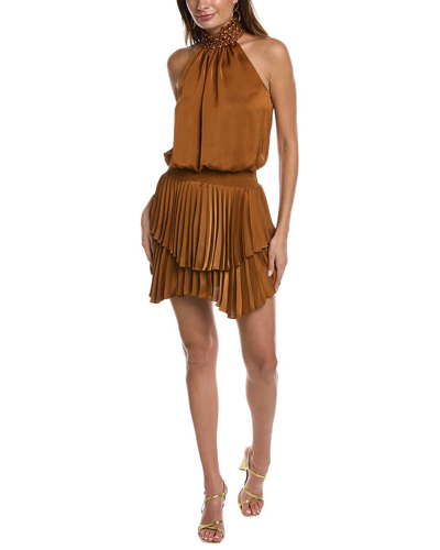 Ramy Brook Pepa Dress In Brown