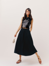 REFORMATION MAIA WOOL SKIRT