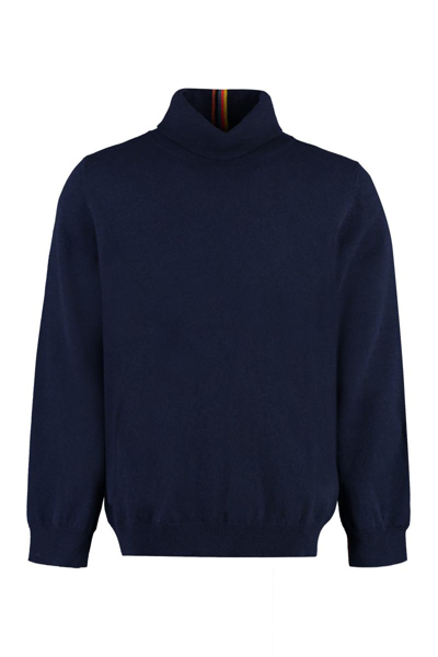 Paul Smith Cashmere Sweater In Blue