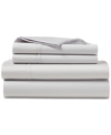 Ralph Lauren Spencer 475 Thread Count Cotton Sateen 4-pc. Sheet Set, Queen In Soft Grey