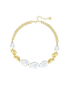 CLASSICHARMS BAROQUE PEARL STATEMENT NECKLACE
