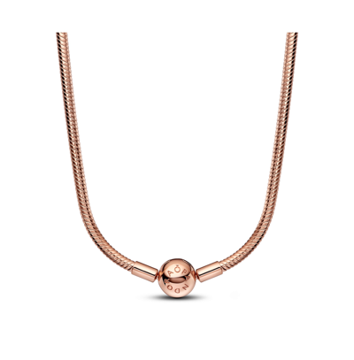 Pandora Moments 14k Rose Gold-plated Snake Chain Necklace