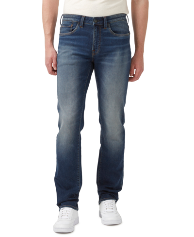 Buffalo David Bitton Men's Straight Six Sanded Jeans In Indigo