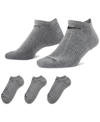 Nike Everyday Plus Cushion Training No-show Socks In Carbon Heather