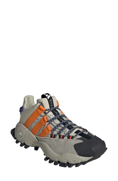 Adidas By Stella Mccartney See U Later Running Shoe In Grey/orange