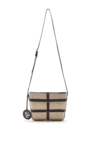 Altuzarra Watermill Camera Bag In Natural/black