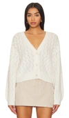 525 CELESTE BOUCLE V NECK CARDIGAN